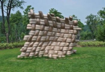 鏤空包包雕塑 噴水園林小品 住宅小區(qū)雕塑