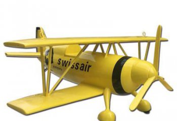 博物館飛機(jī)雕塑 電鍍現(xiàn)代小品 公園雕塑