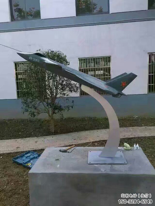 賓館飛機(jī)雕塑 烤漆大型擺件 歐式雕塑