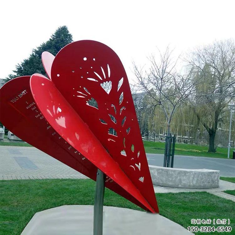 大型飛機雕塑 歐式步行街擺件 彩繪雕塑