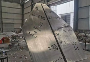 公園飛機雕塑 戶外景觀擺件 抽象雕塑