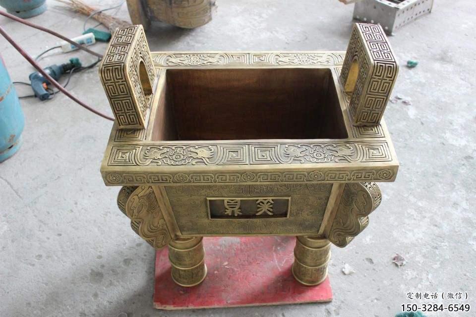 大型福鼎雕塑 歐式步行街?jǐn)[件 彩繪雕塑