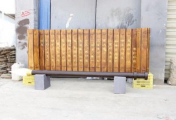 仿真書形雕塑 電鍍現代擺件 校園雕塑