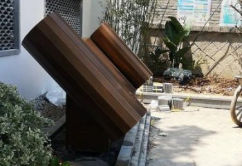 公園書形雕塑 創意企業擺件 美陳雕塑