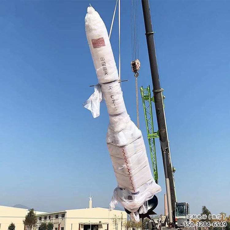 酒店火箭雕塑 景觀美陳小品 現(xiàn)代雕塑