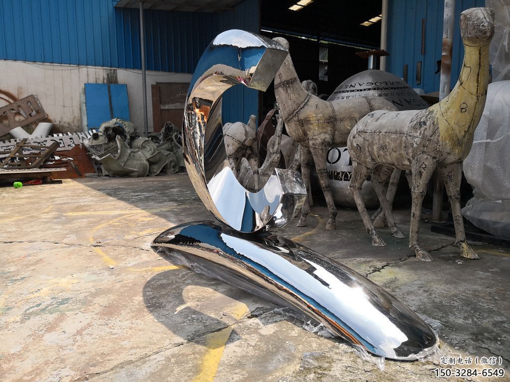 鑄造文字雕塑 中式村口擺件 景觀雕塑