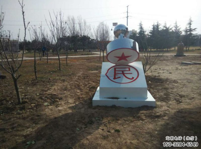 大型印章雕塑 歐式步行街擺件 彩繪雕塑