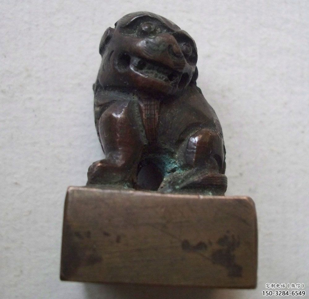 室內(nèi)印章雕塑 仿真景觀擺件 大型雕塑