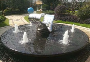 房地產飄帶雕塑 現代景觀擺件 幾何雕塑