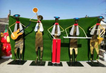 酒店音符雕塑 景觀美陳小品 現代雕塑