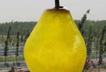 售樓處雪梨雕塑 商業(yè)街仿真雕塑 水果擺件