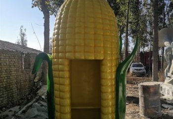 草地玉米雕塑 現代校園農作物雕塑 大型雕塑