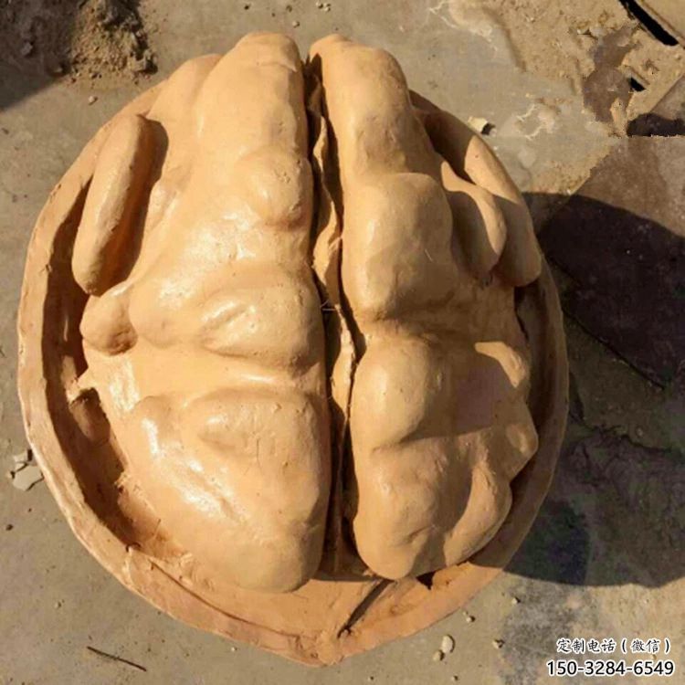 城市核桃雕塑 風(fēng)景區(qū)彩繪雕塑 抽象擺件