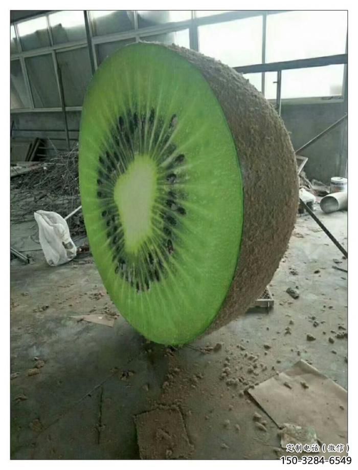 園林獼猴桃雕塑 城市廣場(chǎng)雕塑 步行街?jǐn)[件