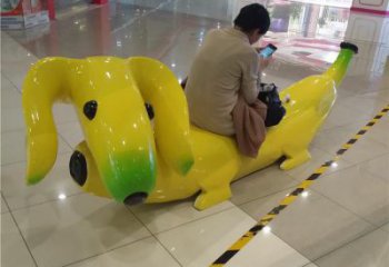 香蕉坐凳雕塑 風景區幾何雕塑 廣場小品