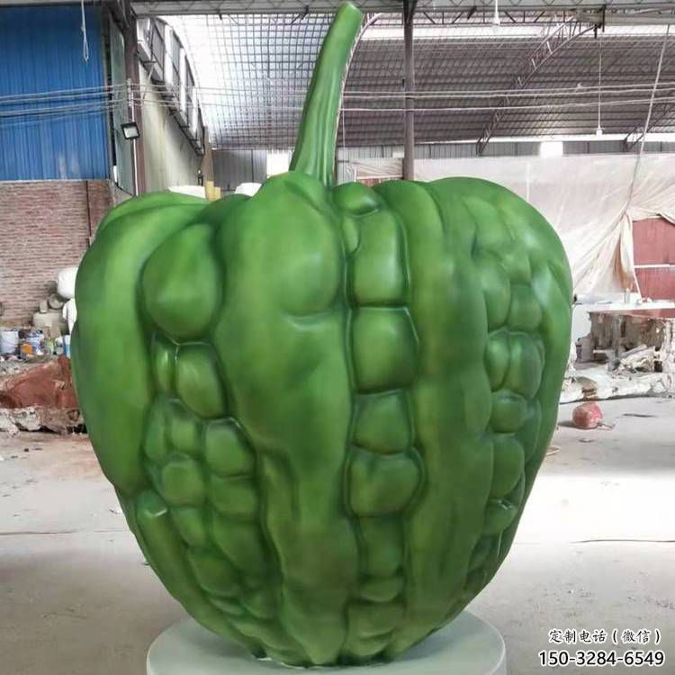 草地苦瓜雕塑 現代校園果蔬雕塑 大型瓜果雕塑