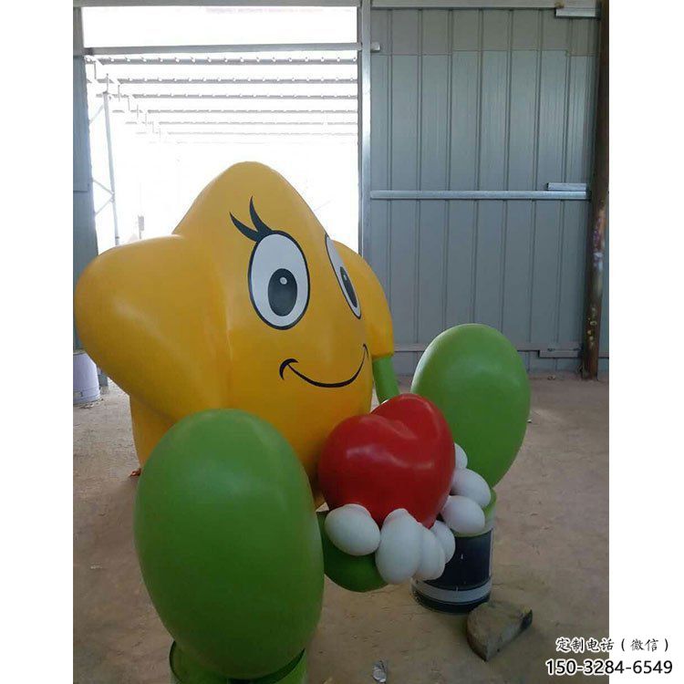 苦瓜雕塑 景觀美陳果蔬雕塑 噴漆瓜果雕塑