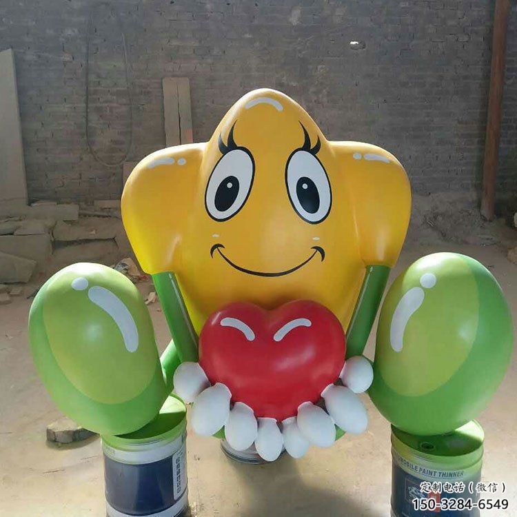 廣場(chǎng)黃瓜雕塑 抽象果蔬雕塑 烤漆瓜果雕塑