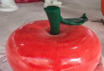 公園番茄雕塑 酒店門口雕塑 彩繪擺件