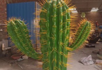售樓處仙人掌雕塑 商業街仿真雕塑 花卉擺件