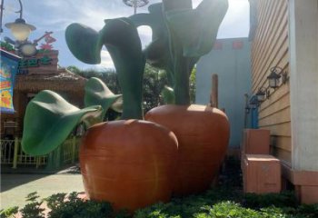 園林蘿卜雕塑 風景區(qū)仿真雕塑 廣場小品