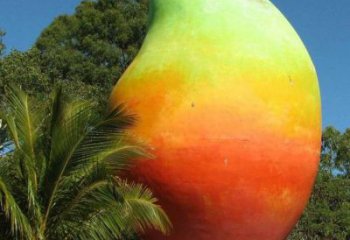 園林芒果雕塑 大型果蔬雕塑 中式水果雕塑