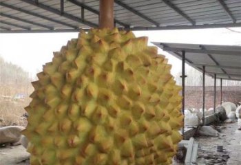 公園榴蓮雕塑 創(chuàng)意企業(yè)果蔬雕塑 美陳水果雕塑