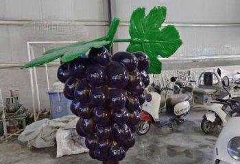 葡萄雕塑 大型城市雕塑 商業(yè)街?jǐn)[件