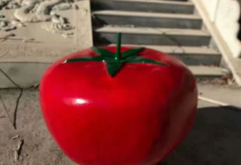 廣場番茄雕塑 公園仿真雕塑 抽象擺件