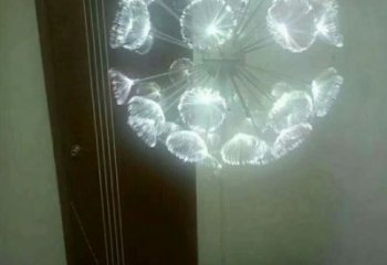 室內(nèi)蒲公英雕塑 仿真景觀植物雕塑 大型花卉雕塑