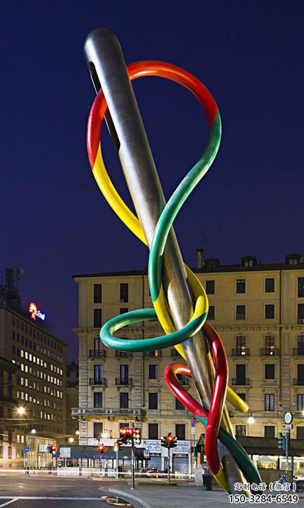 村口精神堡壘雕塑 啞光標(biāo)識(shí)雕塑 公園文化雕塑