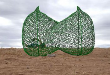 樹葉雕塑 歐式步行街植物雕塑 大型商場(chǎng)花卉雕塑