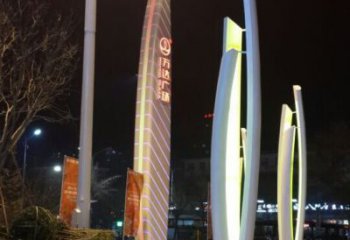 公園精神堡壘雕塑 創(chuàng)意企業(yè)標(biāo)識雕塑 美陳文化雕塑