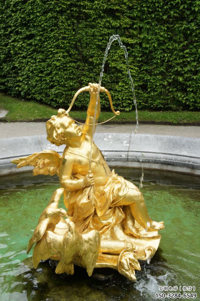 廣場丘比特雕塑 抽象歐式雕塑 烤漆肖像雕塑