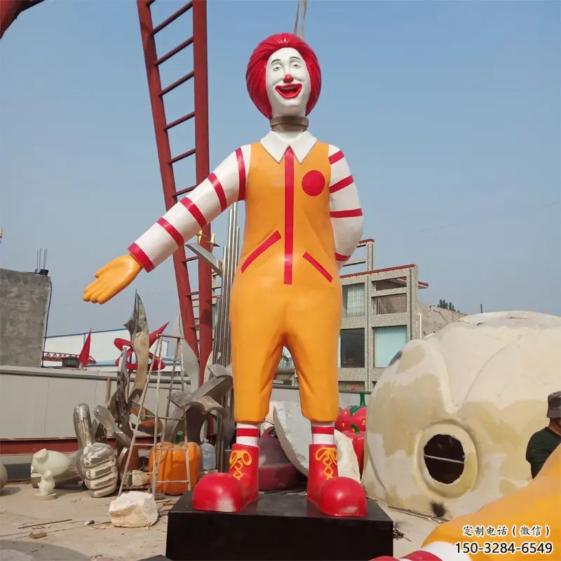 店門口小丑雕塑廠 創意景觀雕塑 民俗擺件