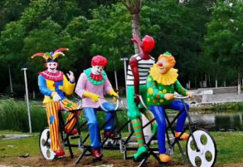 城市小丑雕塑廠 風景區彩繪雕塑 抽象擺件