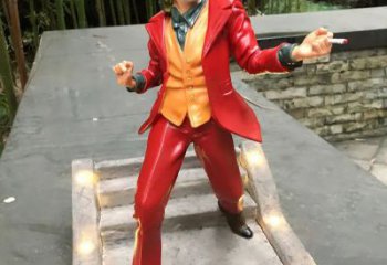 商業(yè)街小丑雕塑廠 售樓處雕塑 民俗擺件