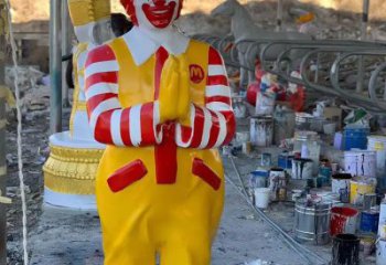 小丑雕塑廠家 廣場民俗雕塑 門口小品