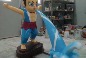 卡通葫蘆娃雕塑廠 酒店公園雕塑 風景區擺件