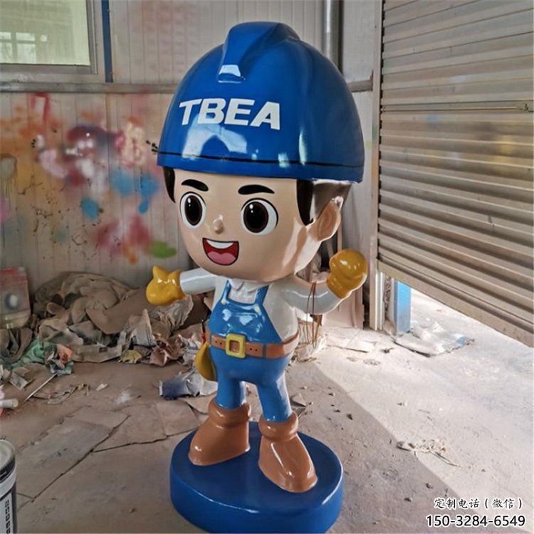 廚師雕塑 餐飲店卡通雕塑 商業街動漫雕塑