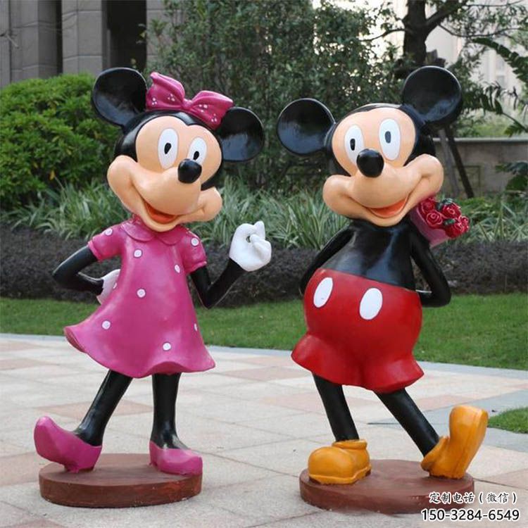 景觀米奇雕塑 仿真卡通雕塑 景觀動漫雕塑