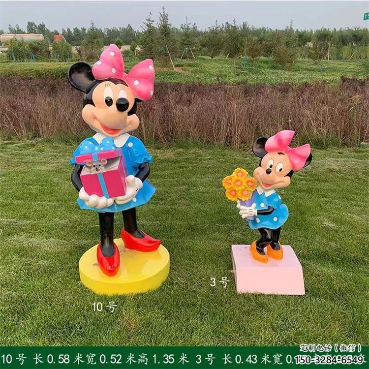 烤漆唐老鴨雕塑 鋼管卡通雕塑 室內(nèi)動漫雕塑