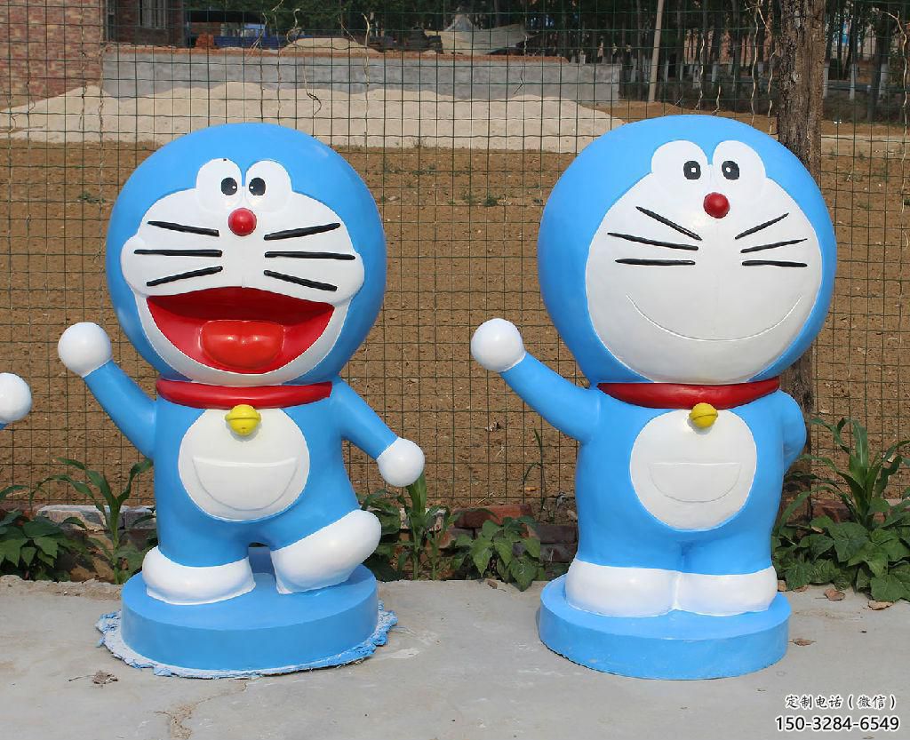 唐老鴨雕塑 烤漆大型卡通雕塑 彩繪動漫雕塑