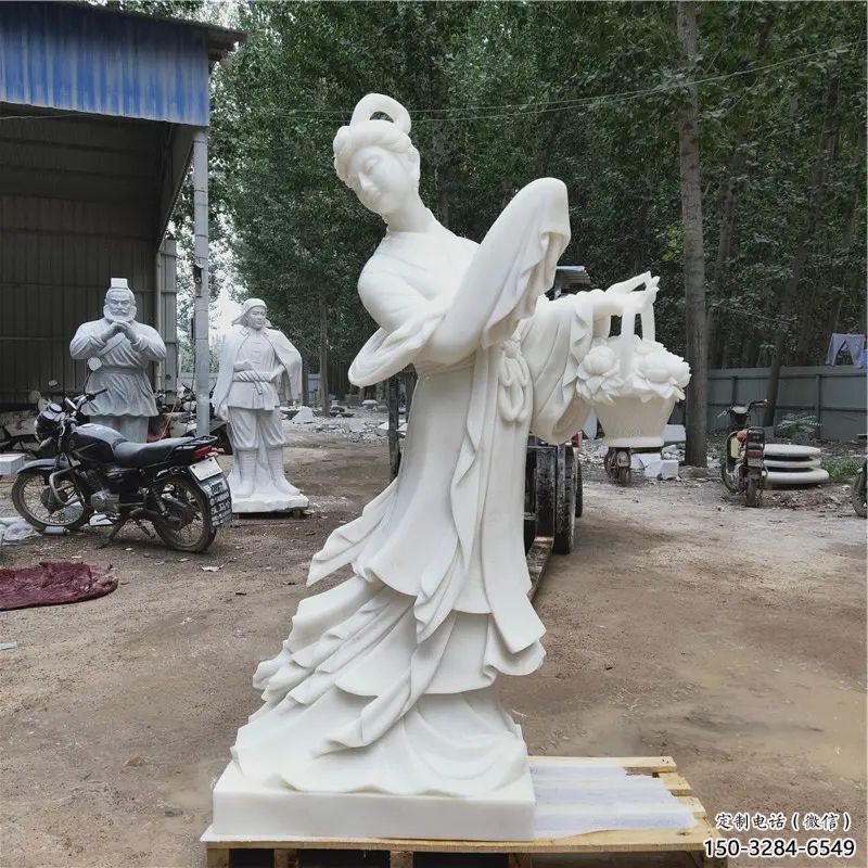 風(fēng)景區(qū)仕女雕塑 售樓處廣場(chǎng)雕塑 仿古擺件