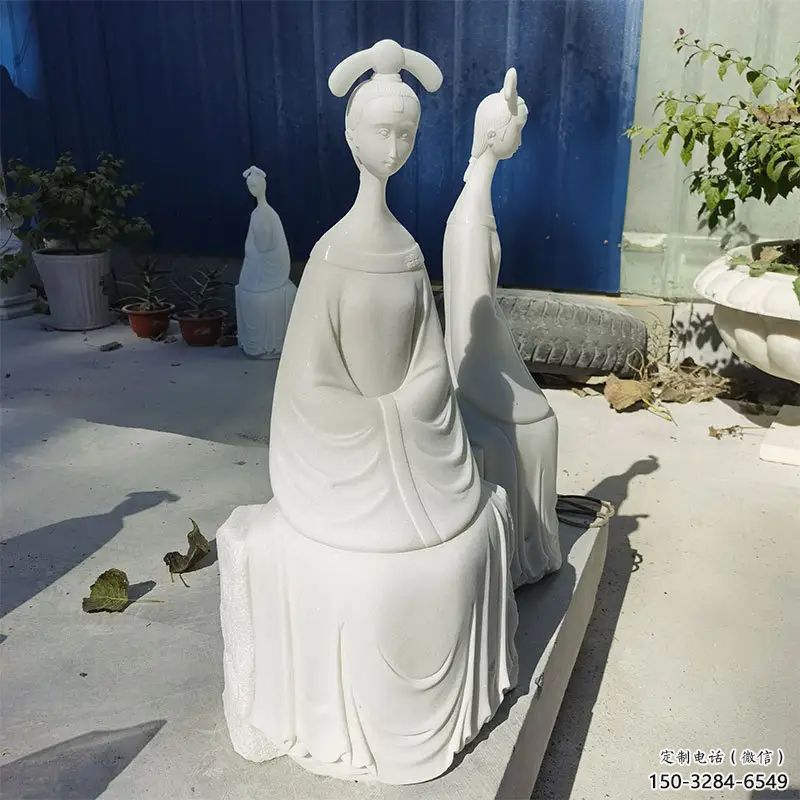 園林仕女雕塑 風(fēng)景區(qū)古代雕塑 廣場小品