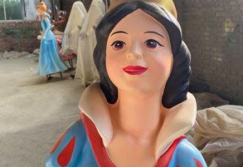 房地產(chǎn)白雪公主雕塑 現(xiàn)代景觀動漫雕塑 幾何卡通雕塑