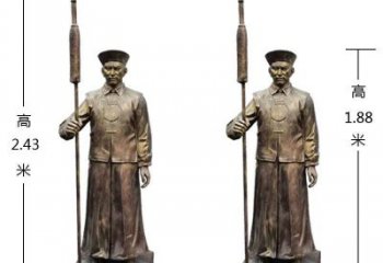 仿真武士雕塑 酒店公園雕塑 風景區擺件