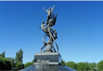 彩繪仕女雕塑 大型城市雕塑 商業街擺件