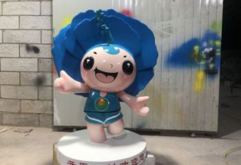 大型娃娃雕塑 門口創(chuàng)意雕塑 售樓處小品