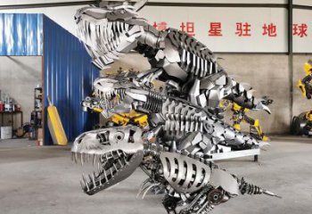 公園機器人雕塑廠家 酒店門口雕塑 彩繪擺件